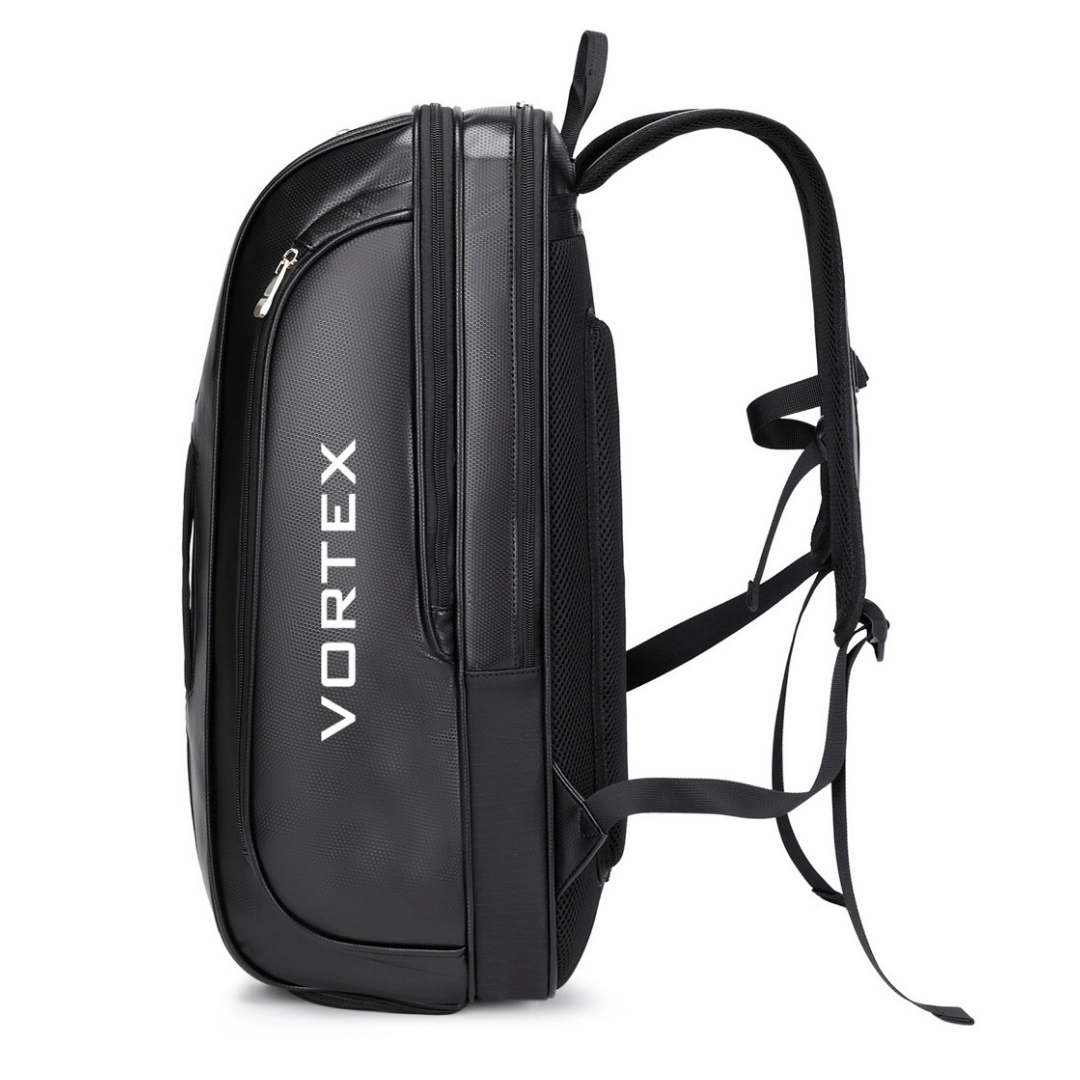 Vortex Compact Padel Backpack – Lightweight Leather Racket Bag