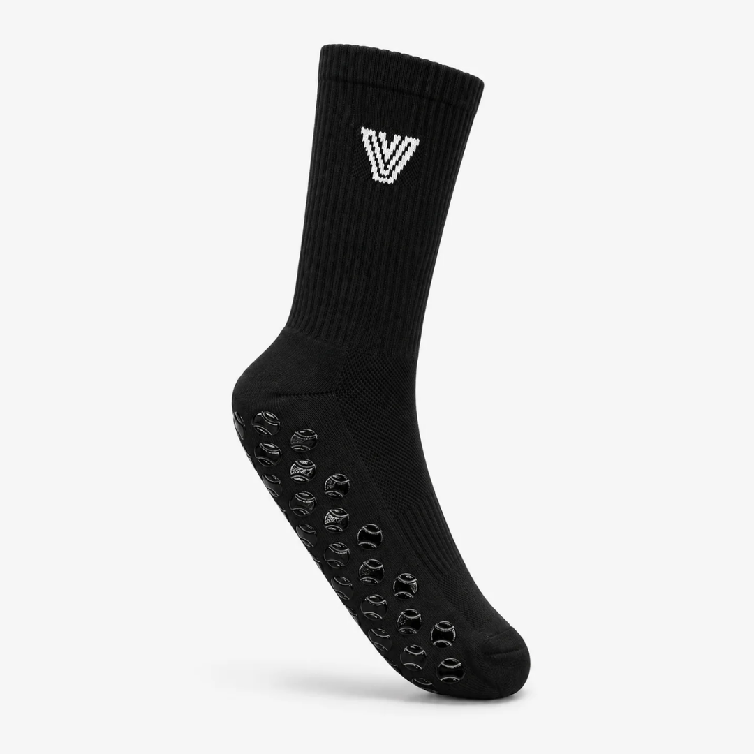 Vortex Padel Grip Crew Socks – Anti-Slip Performance Socks