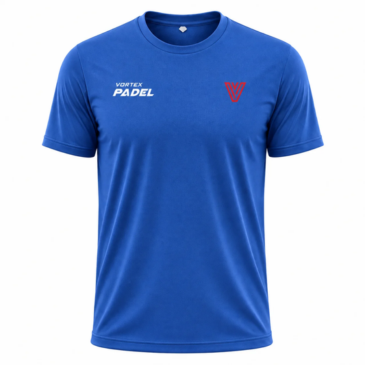 Vortex Custom Name Performance T-Shirt – Blue Edition
