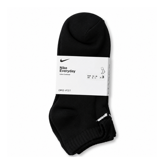 NK Everyday Cushioned Ankle Socks | Pack of 3