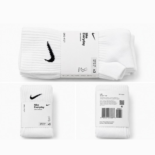 NK Everyday Cushioned Crew Socks | Pack of 3