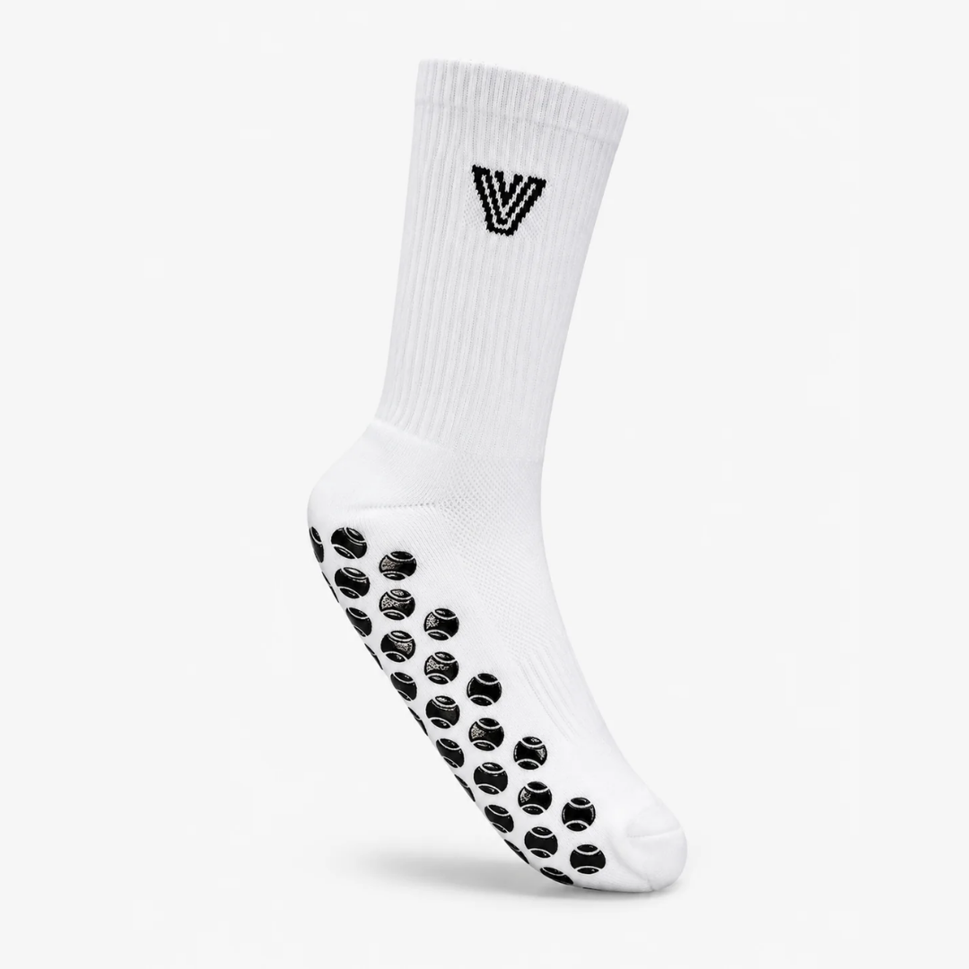 Vortex Padel Grip Crew Socks – Anti-Slip Performance Socks