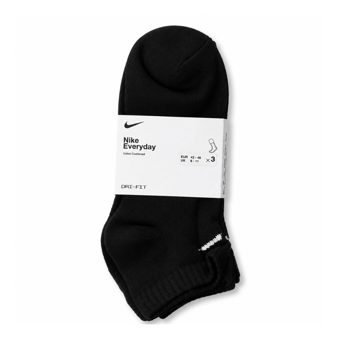 NK Everyday Cushioned Ankle Socks | Pack of 3