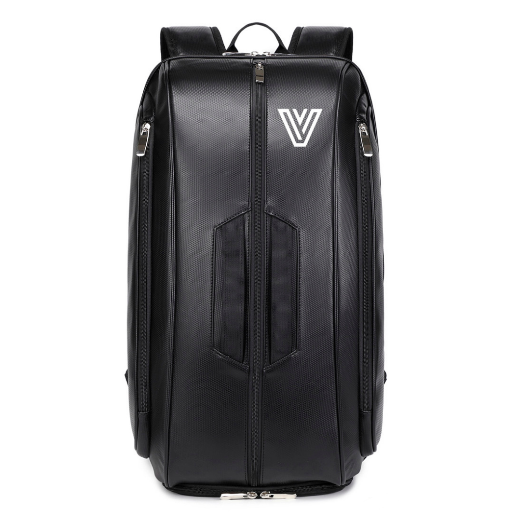 Vortex Compact Padel Backpack – Lightweight Leather Racket Bag