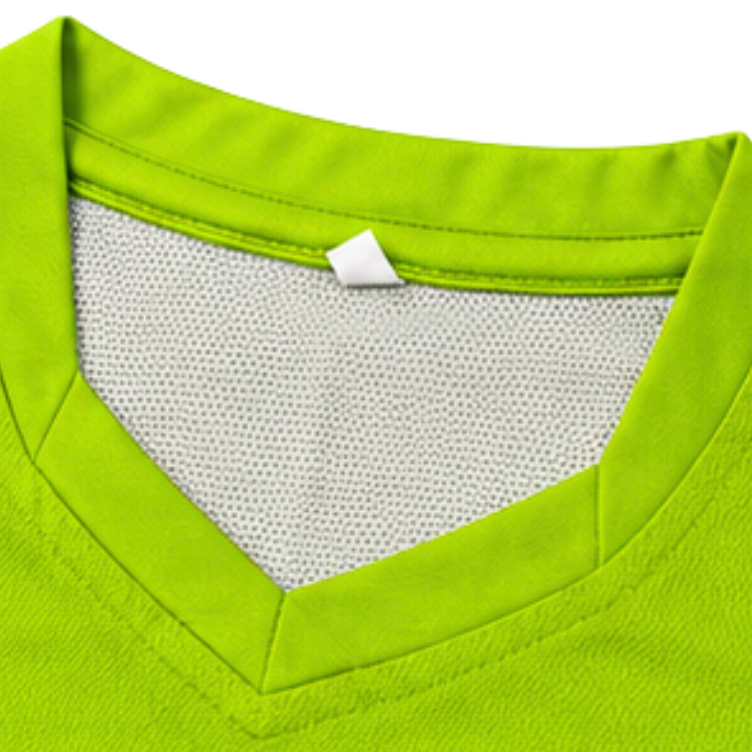 Vortex Padel Performance T-Shirt – Lime Green