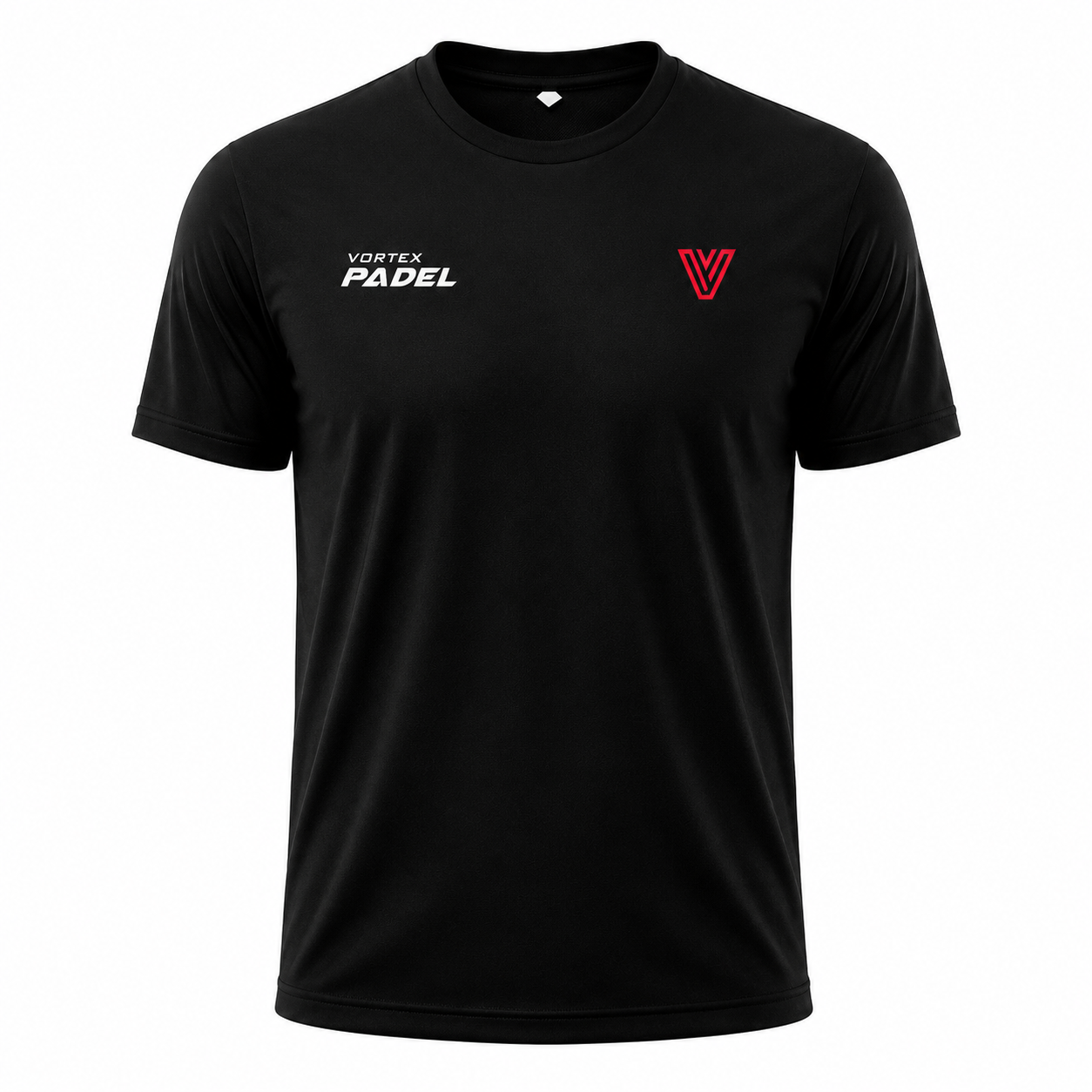 Vortex Custom Name Performance T-Shirt – Black Edition