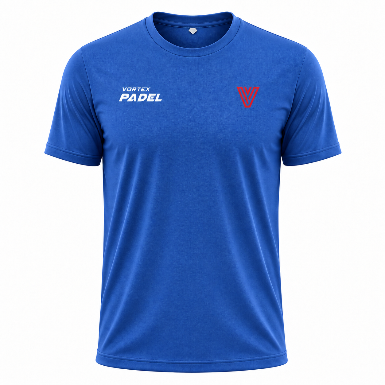 Vortex Custom Name Performance T-Shirt – Blue Edition
