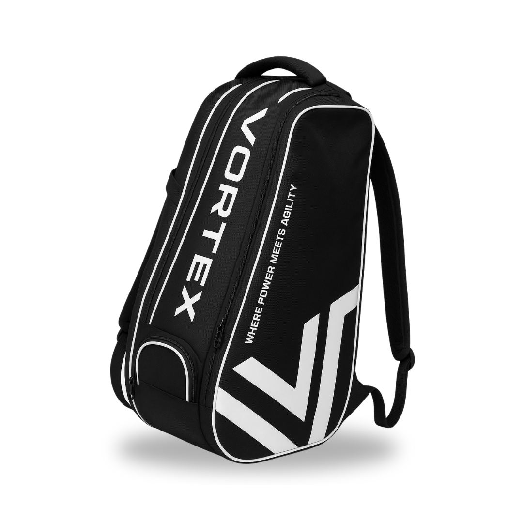 Vortex Pro Padel Backpack – Black & White