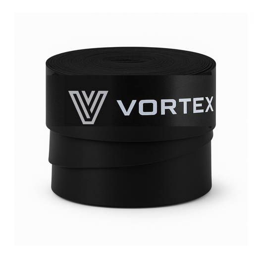 Vortex Comfort overgrip extra cushioned soft padel grip tape in black color