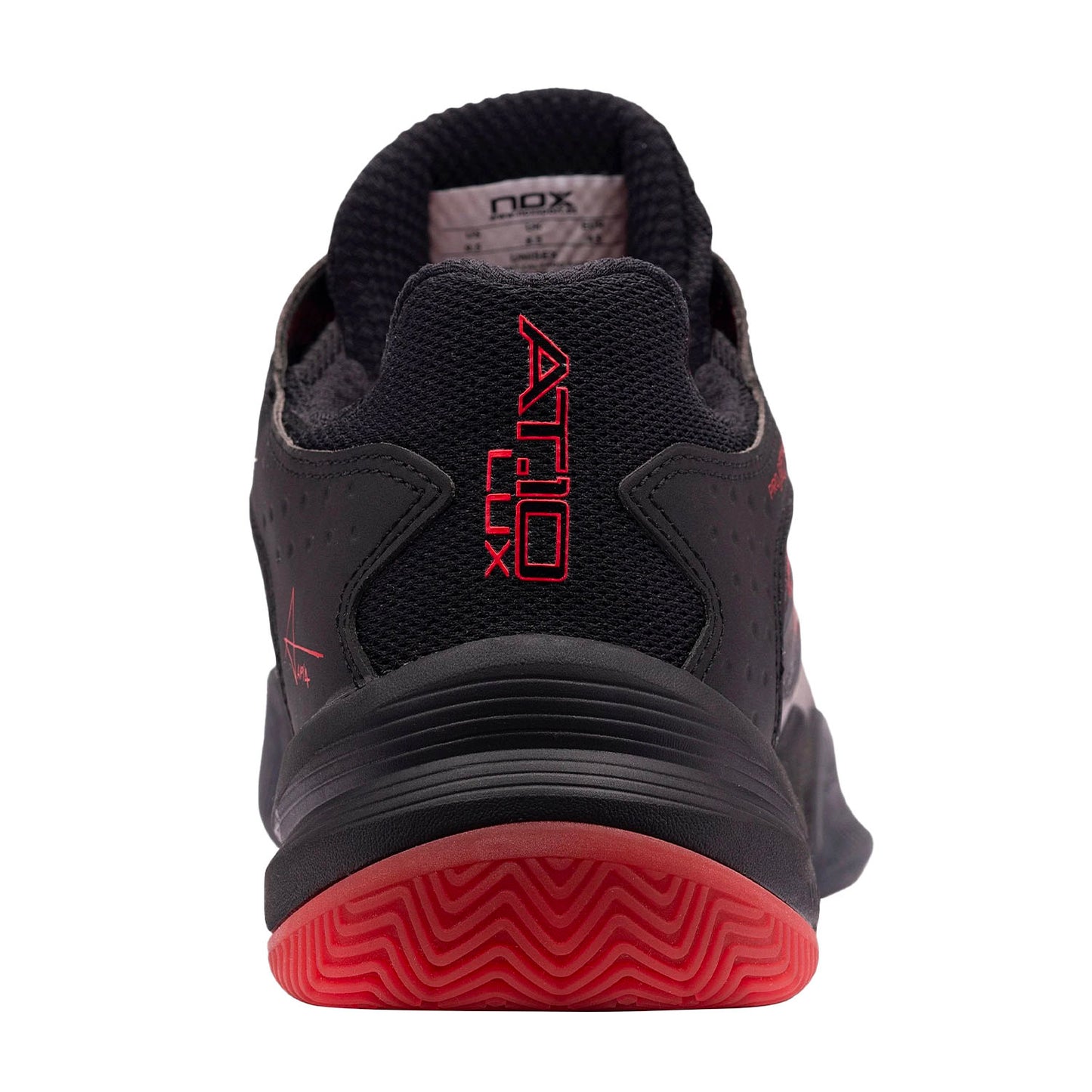 NOX AT10 Lux Negro/Rojo