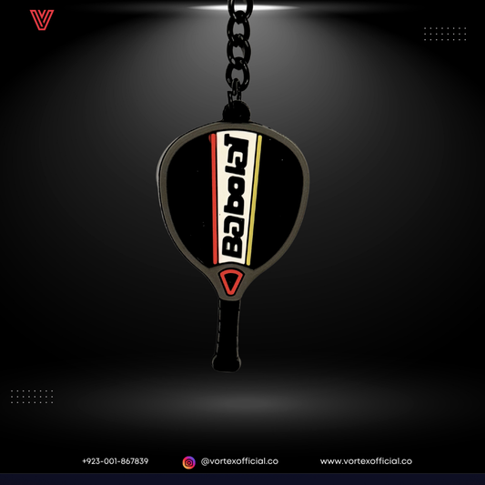 Babolat Padel Racket Keychain - Grey